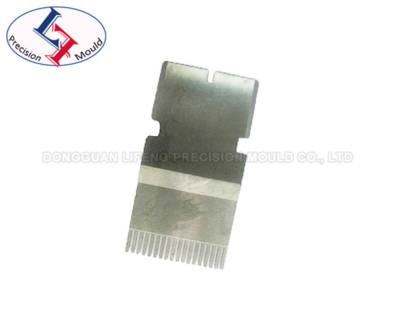 Carbide die insert for semiconductor packaging die